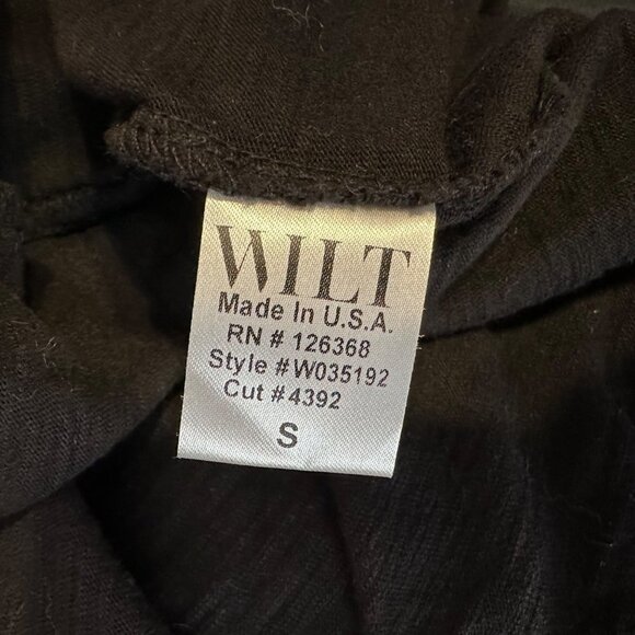 WILT‎ Black Open Cardigan Sweater S - Picture 5 of 5